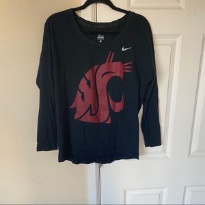 Nike Washington State University T-Shirt Sz Lrg